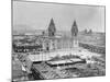 Lima Cathedral and Plaza De Armas from Northwest-null-Mounted Photographic Print