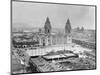 Lima Cathedral and Plaza De Armas from Northwest-null-Mounted Photographic Print