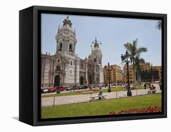 Lima, Peru, South America-Michael DeFreitas-Framed Stretched Canvas