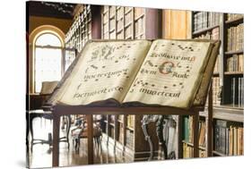 Lima, Peru. The library in the Convent of Santo Domingo, Lima, Peru.-Michael DeFreitas-Stretched Canvas