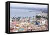 Lima Seen from Cerro San Cristobal, Lima Province, Peru, South America-Matthew Williams-Ellis-Framed Stretched Canvas