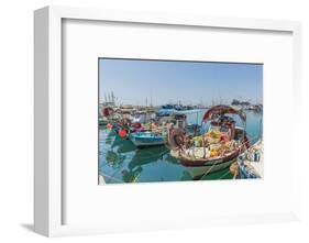 Limassol Marina harbour in Limassol, Cyprus-Chris Mouyiaris-Framed Photographic Print