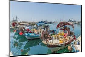 Limassol Marina harbour in Limassol, Cyprus-Chris Mouyiaris-Mounted Photographic Print