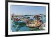 Limassol Marina harbour in Limassol, Cyprus-Chris Mouyiaris-Framed Photographic Print