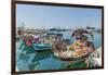 Limassol Marina harbour in Limassol, Cyprus-Chris Mouyiaris-Framed Photographic Print