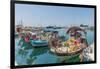 Limassol Marina harbour in Limassol, Cyprus-Chris Mouyiaris-Framed Photographic Print