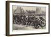 Limber Up! Bluejackets at Field-Gun Drill at the Royal Naval Exhibition-William Heysham Overend-Framed Giclee Print