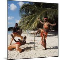 Limbo Dance, Barbados-null-Mounted Photographic Print