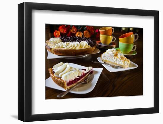 Limburgian Tarts Prepared for A Party-Colette2-Framed Photographic Print