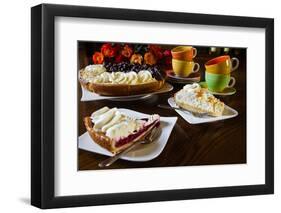 Limburgian Tarts Prepared for A Party-Colette2-Framed Photographic Print