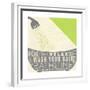 Lime Bath Time I-SD Graphics Studio-Framed Premium Giclee Print