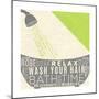 Lime Bath Time I-SD Graphics Studio-Mounted Premium Giclee Print