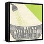 Lime Bath Time I-SD Graphics Studio-Framed Stretched Canvas