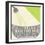 Lime Bath Time I-SD Graphics Studio-Framed Art Print