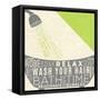 Lime Bath Time I-SD Graphics Studio-Framed Stretched Canvas