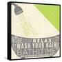 Lime Bath Time I-SD Graphics Studio-Framed Stretched Canvas