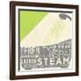 Lime Bath Time II-SD Graphics Studio-Framed Art Print