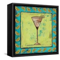 Lime Coctelito-Patricia Pinto-Framed Stretched Canvas