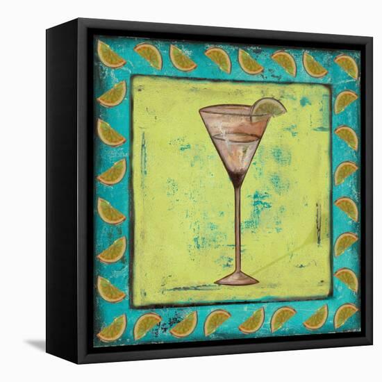 Lime Coctelito-Patricia Pinto-Framed Stretched Canvas