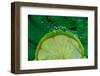 Lime FreshSplash Number 2-Steve Gadomski-Framed Photographic Print