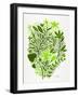 Lime Garden-Cat Coquillette-Framed Giclee Print