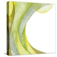 Lime Geometric I-Chris Paschke-Stretched Canvas