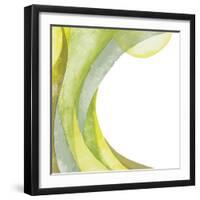 Lime Geometric I-Chris Paschke-Framed Premium Giclee Print