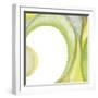 Lime Geometric II-Chris Paschke-Framed Premium Giclee Print