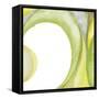 Lime Geometric II-Chris Paschke-Framed Stretched Canvas