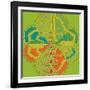 Lime Green Zuca Fantasy-Belen Mena-Framed Giclee Print