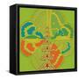 Lime Green Zuca Fantasy-Belen Mena-Framed Stretched Canvas