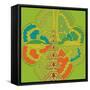 Lime Green Zuca Fantasy-Belen Mena-Framed Stretched Canvas