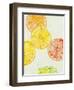 Lime in Around I-Rikki Drotar-Framed Giclee Print