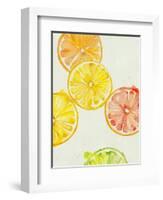 Lime in Around I-Rikki Drotar-Framed Giclee Print