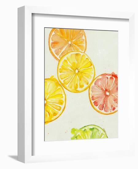 Lime in Around I-Rikki Drotar-Framed Giclee Print