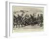 Lime-Juice Parade of the 33rd Punjab Infantry, Makin, Waziristan-Robert Barnes-Framed Giclee Print