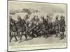 Lime-Juice Parade of the 33rd Punjab Infantry, Makin, Waziristan-Robert Barnes-Mounted Giclee Print