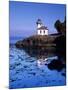 Lime Kiln Lighthouse, Entrance to Haro Strait, San Juan Island, Washington, USA-Jamie & Judy Wild-Mounted Photographic Print