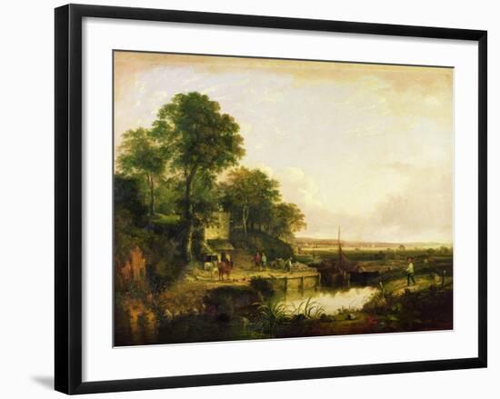 Lime Kilns-William Traies-Framed Giclee Print