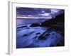 Lime Liln Lighthouse at dusk, Lime Liln State Park, San Juan Island, Washington, USA-Charles Gurche-Framed Photographic Print