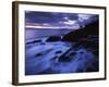 Lime Liln Lighthouse at dusk, Lime Liln State Park, San Juan Island, Washington, USA-Charles Gurche-Framed Photographic Print