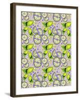 Lime Moscow Mule Flowers-Cyndi Lou-Framed Giclee Print