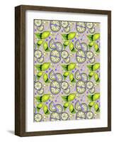 Lime Moscow Mule Flowers-Cyndi Lou-Framed Giclee Print