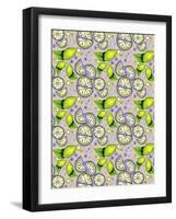 Lime Moscow Mule Flowers-Cyndi Lou-Framed Giclee Print