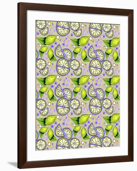 Lime Moscow Mule Flowers-Cyndi Lou-Framed Giclee Print