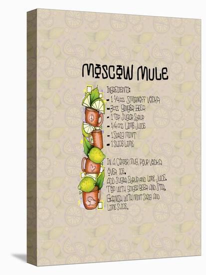 Lime Moscow Mule-Cyndi Lou-Stretched Canvas