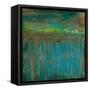 Lime Slice I-Liz Jardine-Framed Stretched Canvas