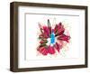 Lime Spash Flower-Elle Stewart-Framed Art Print