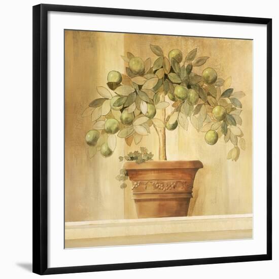 Lime Topiary-Hampton Hall-Framed Giclee Print