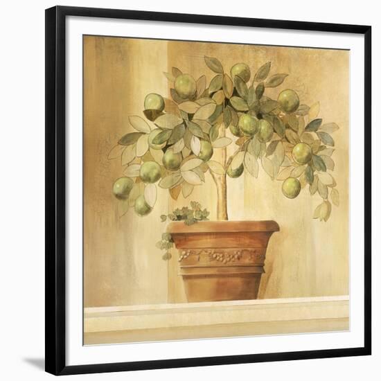 Lime Topiary-Hampton Hall-Framed Giclee Print